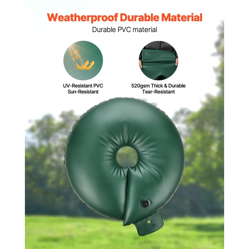 VEVOR Tree Watering Bag Slow Release, 4 Pack 20 Gallons