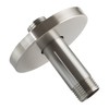 Straight Shower Arm with Flange, Ceiling Mount 3 Inches Rain