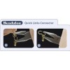 Beadalon Quick Link, 42 LARGE 4x9mm Gold Plated to Connect