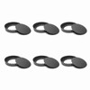 6Pcs 3in Quiche Pan Food Grade Prevents Sticking Carbon Steel