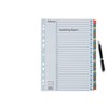 Esselte Mylar 1-31 Part A4 Dividers - Multicoloured