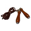 Deluxe Leather Jump Rope - Weighted (10 Ft)