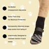 Thoquene 4 Pairs of Double-Sided Dog Socks Leak Protection Non-Slip