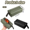 Larrel Pack of 2 Small Portable Tool Bag, Waterproof Zip