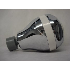 Alsons WaterSense 2 Function Chrome Finish Shower Head 1.5 GPM Plastic Base