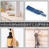 Coollooda Kitchen Paper Holder Magnet Stainless Steel Paper Towel Holder