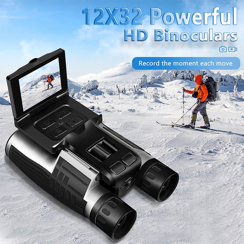2.4in LCD Display Digital Binoculars Camera 12X 5MP 32mm Lens