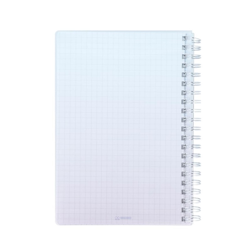 Sunstar Stationery S2642506 Notebook, Ring Notebook, B6 Mitte, Cloudy