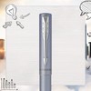 Parker Vector XL Rollerball Pen | Metallic Silver-Blue Lacquer on