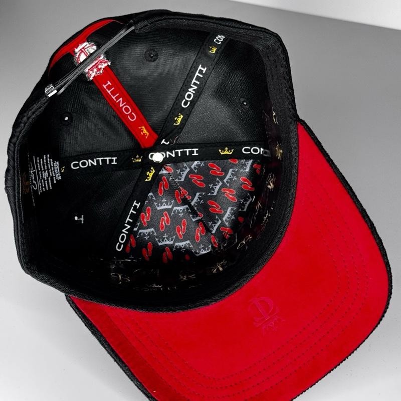 LA black suela roja hat SnapBack for Men - Color: