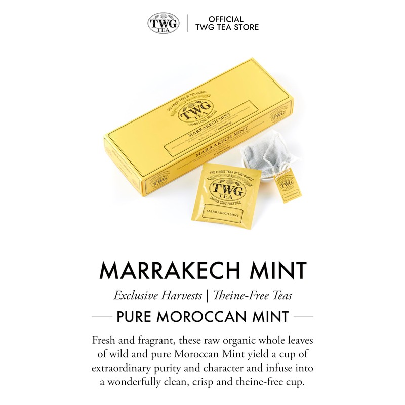 TWG Tea | Marrakech Mint Tea | Herbal Tea |