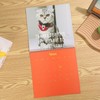 Angry Cat Pattern Calendar, 1 Count 2025 Creative Cats Calendar,