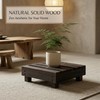 TXJCNONE Wood Indoor Plant Holder Succulents Plant Pot Raiser Decorative