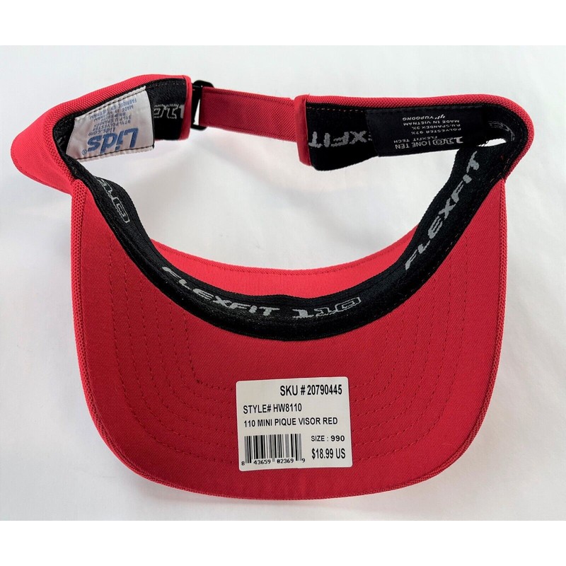 LIDS 2 Pack Lids Sun Visors 110 Mini Pique Comfort