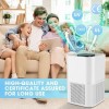 Epsilon Air Purifier for Home H13 HEPA Filter Large Rooms