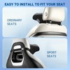RURISUN U Shaped Pillow,Car Headrest Pillow, for Sleeping with Adjustable