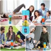 MIAOKE Portable Smoothie Blender, Personal Mini Juice Blender with Six