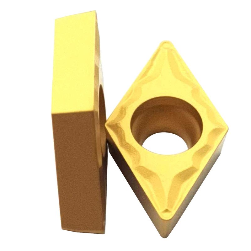 10 piezas DCMT21.51 inserto de carburo de tierra indexable para