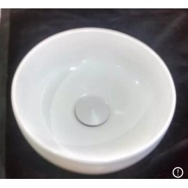 Gl Dental Escupidera De Cerámica  Conexión Para Desague 21 Cm Dental