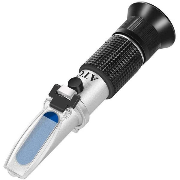 CENPEK 0-32% brix Refractometer for Measuring the Sugar Content and metalworking fluids with ATC designed for Wine Beer Fruit Sugar emulsions and grinding solutions