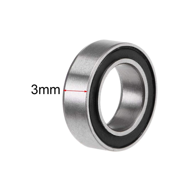 sourcing map MR106-2RS Deep Groove Ball Bearings 6 mm Inner