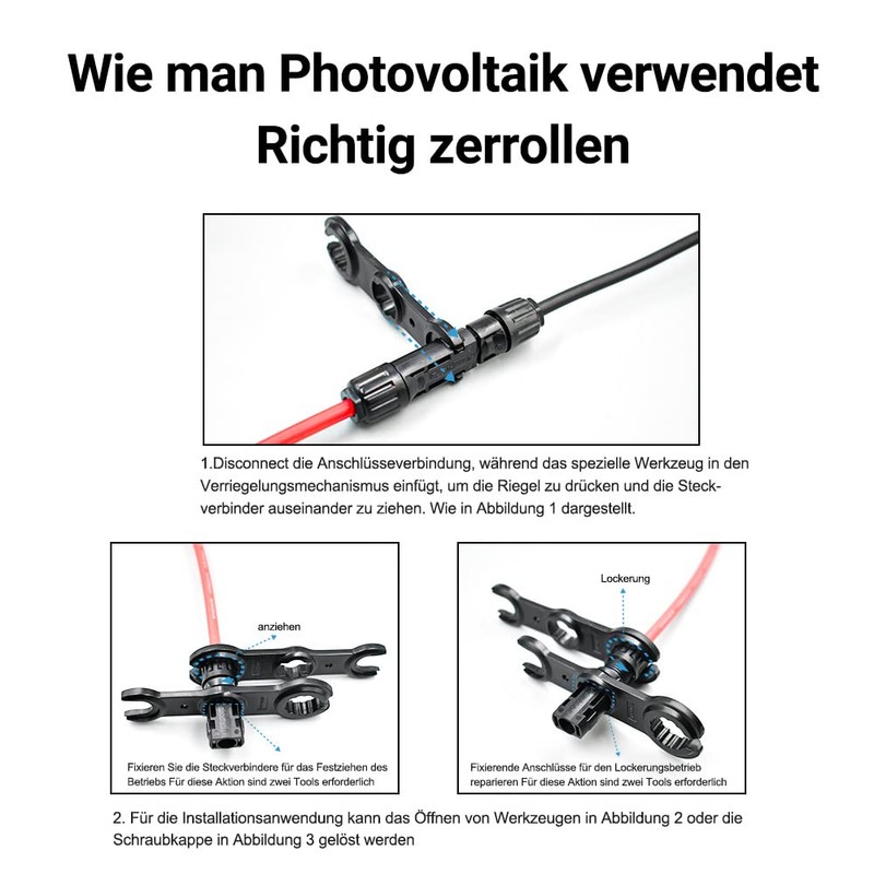SAYHOME SOLAR TOOL WRENCH SOLAR SOLAR PORT SYSTEM WIRE AND