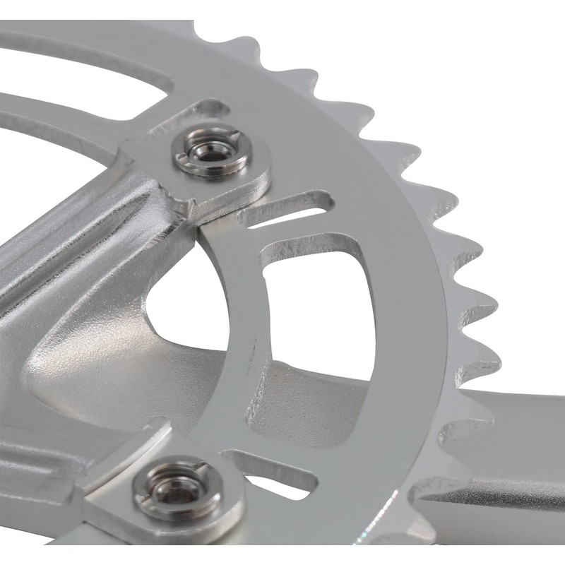 WEERAS City Folding Bicycle Crankset Single Tooth Disc 46T 130BCD