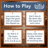 WE Games 4 Player Shut The Box dice Game -