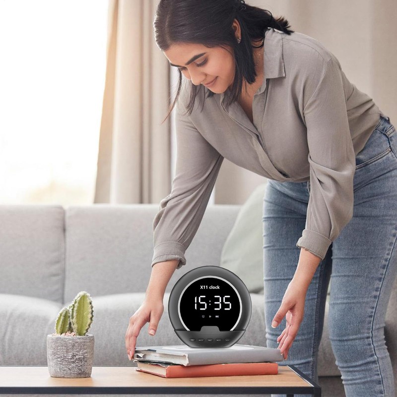 Wireless Alarm Clock Speaker | Multifunctional Digital Clock - Small