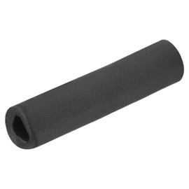 QUARKZMAN Pipe Insulation Foam 32 mm ID 58 mm OD 0.25 m Long Non-Slip Foam Hose for Grip Support Cover Bicycle Grips Pipe Insulation Handlebar Grips Heating, Black