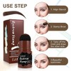 Waterproof Eyebrow Stamp, Reusable Makeup Brow Stamp, Brow Powder Stencils,
