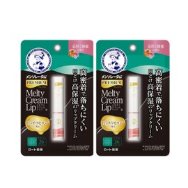 Mentholatum Lip Premium Melti Cream Lip Blooming Honey Scent, Set of 2