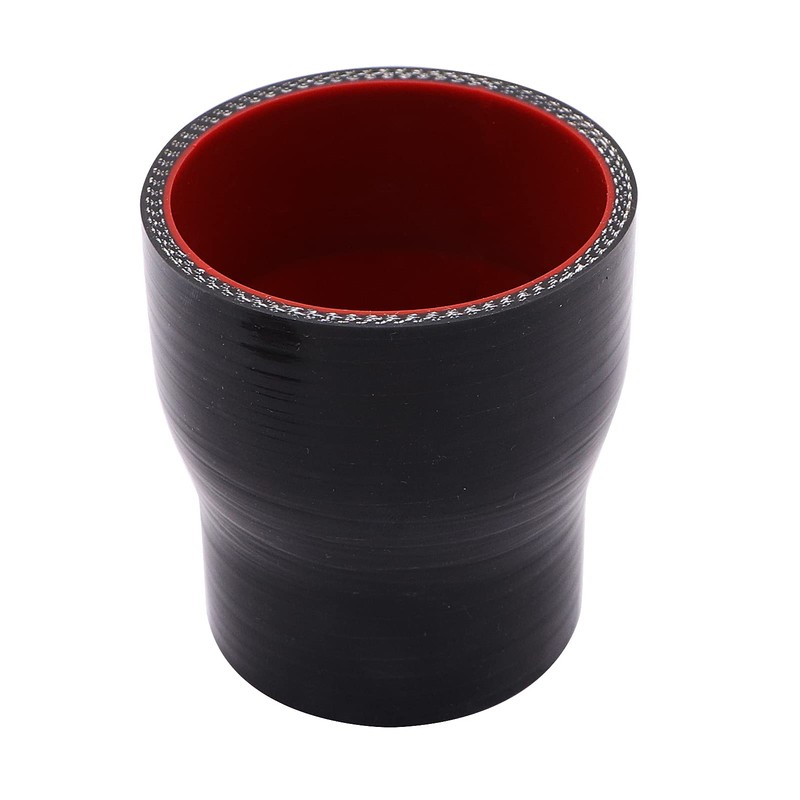 TuoLauthon 2 to 2.5 inches Black Silicone Reducer Coupler with