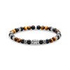 THOMAS SABO A2087-507-7 Unisex Bracelet Tiger's Eye Elements 925 Sterling