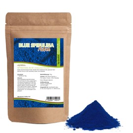 Mynatura Blue Spirulina Powder, Blue Spirulina, Microalgae, Algae, Natural Fabric, Sodium Citrate, Trehalose (2 x 30 g)