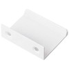 Blankett Jane Ral 9003 Screw Back Handle 50 mm White