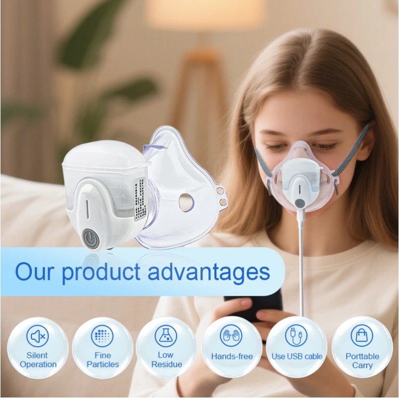 Home Use Household Personal Care Spray Inhaler with 3Kits for