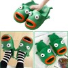 MEADOO Frog Slippers,Frog Flip Flops, Thickness Bath Slipper, Funny Couple