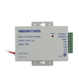 MENGQI-CONTROL Professional Power Supply Unit for Door Access Control 110~240V AC Input with DC 12V/3A Output