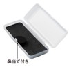 Meigan Eyeglass Case, Small, Slim, Lightweight, Compact, Transparent, Skeleton, Frosted,