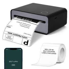 Zeturn Wireless Return Label Printer – Compact, Battery-Powered & Easy-to-Use Package Returns from Home