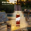 SOUDFK Wireless Bottle Lamp, 2025 New 3 Color Rechargeable Wine