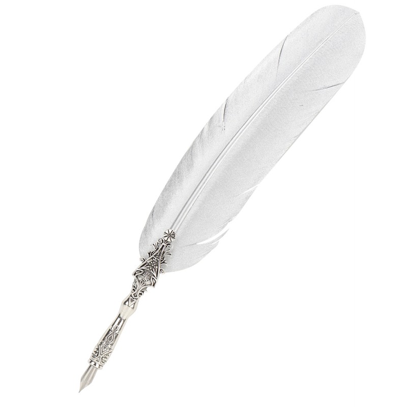 Vintage Classical Fountain Pen Sign Pen Calligraphy Feather Quill Dip