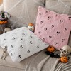 decorUhome Fall Halloween Ghost Pillow Covers 18x18 Inch Pack of