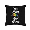 Faith Trust And Pixie Dust Fairy Throw Pillow
