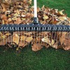 THE GROUNDSKEEPER II Rake 55-inch Lightweight Fiberglass Handle, 21-inch Head,