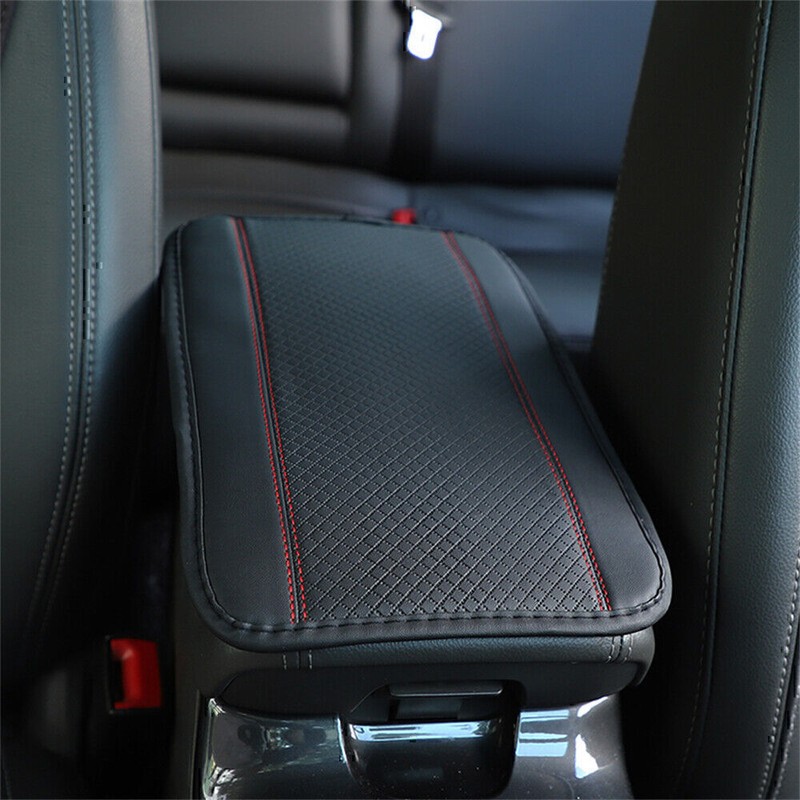 Gearzaar Car Armrest Cushion Cover Center Console Box Mat Protector