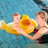 WATINC Swimming Ring Pool Inflatable for Children Yellow Duck Swimming