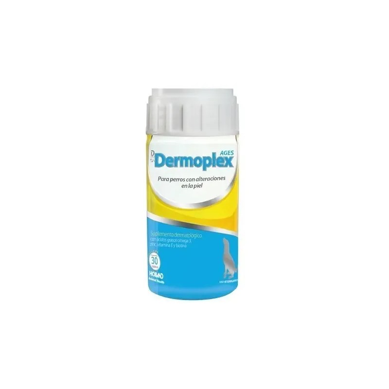 Dermoplex Suplemento Nutricional Dermatológico Para Perro