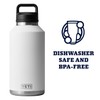YETI Rambler 64 oz Bottle, Vacuum Insulated, Stainless Steel with